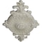 Ekena Millwork Quentin Ceiling Medallion, Hand-Painted Pot of Cream Crackle, 23 1/2"W x 12 1/4"H x 1 1/2"P CM23RO1PCC - alternate 3